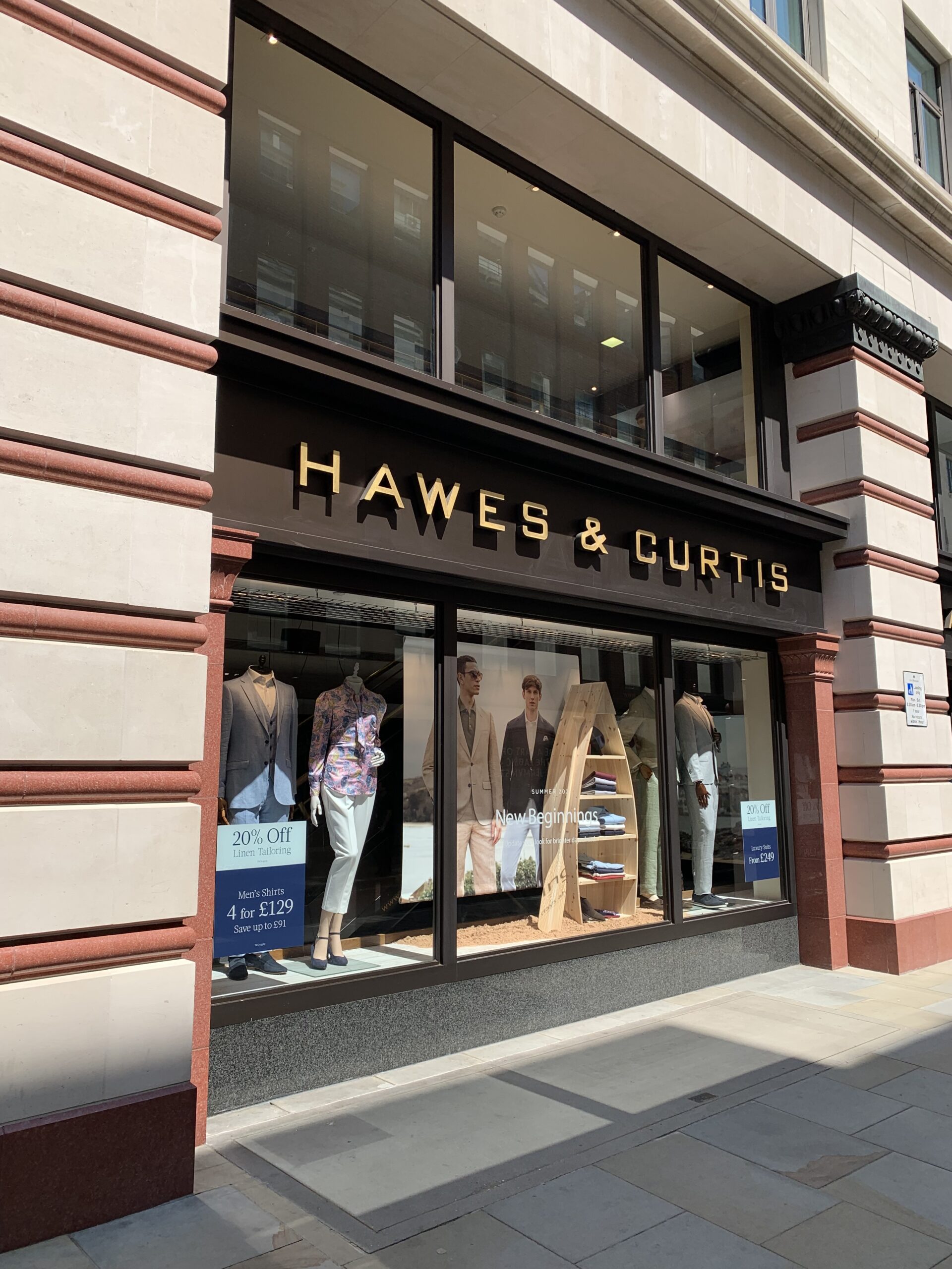 Hawes Curtis MC Shopfronts Hawes Curtis MC Shopfronts